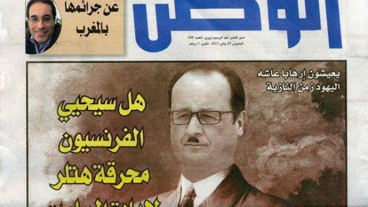 Portada del semanario 'Watan Al An