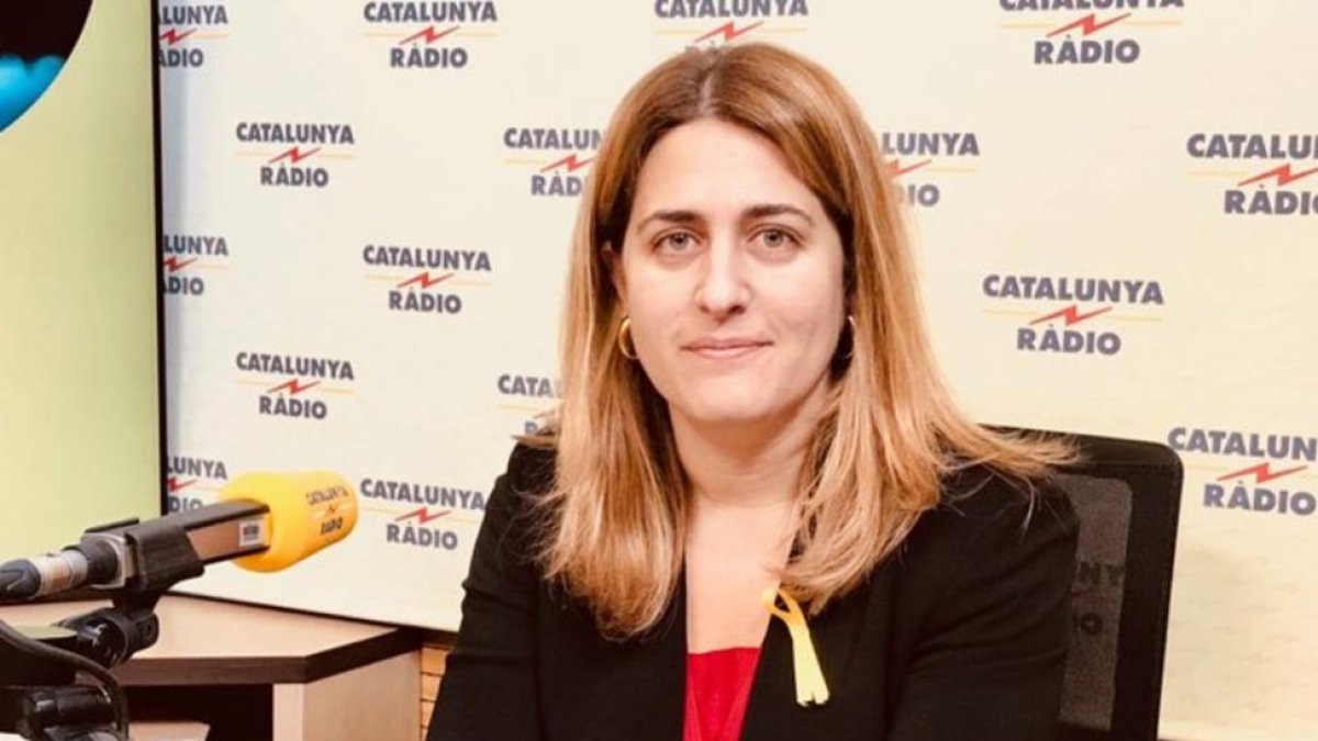 Marta Pascal, en Catalunya Ràdio, este miércoles-EL PERIÓDICO