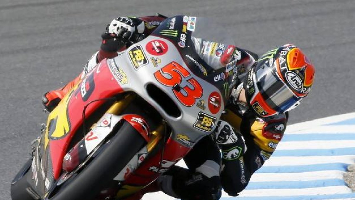 abat, en la sesión de entrenamientos de este viernes, en Motegi (Japón).-EFE
