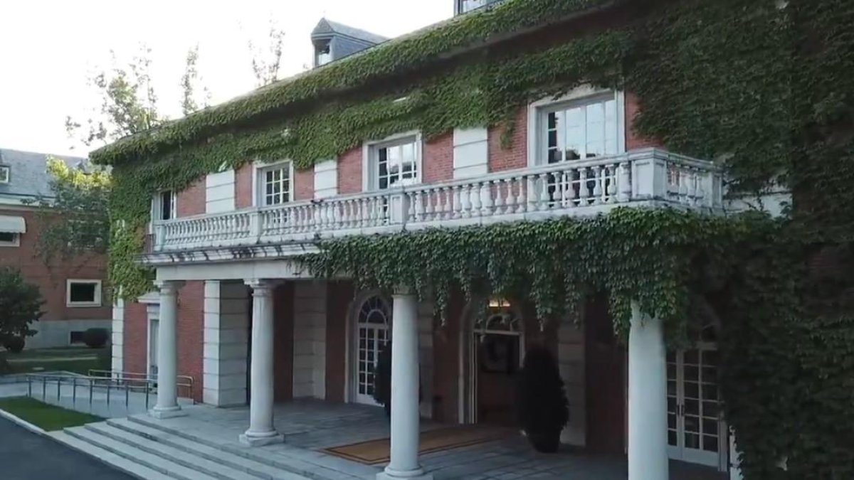 Exterior del Palacio de la Moncloa.-DESDELAMONCLOA