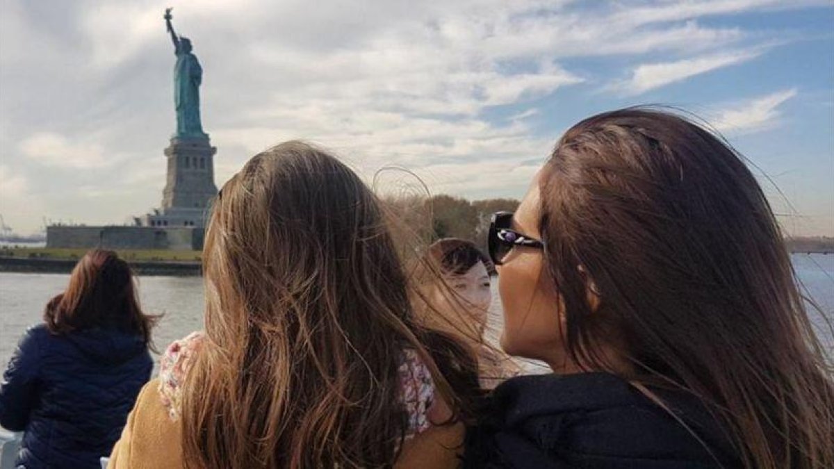 David Bustamante y Paula Echevarría han viajado a Nueva York con su hija.-INSTAGRAM