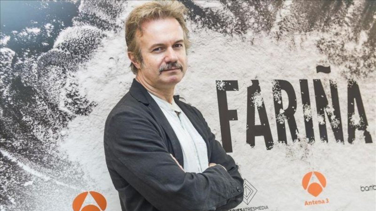 El actor Tristán Ulloa interpreta al sargento Darío Castro en Fariña.-RAFAEL BRAVO