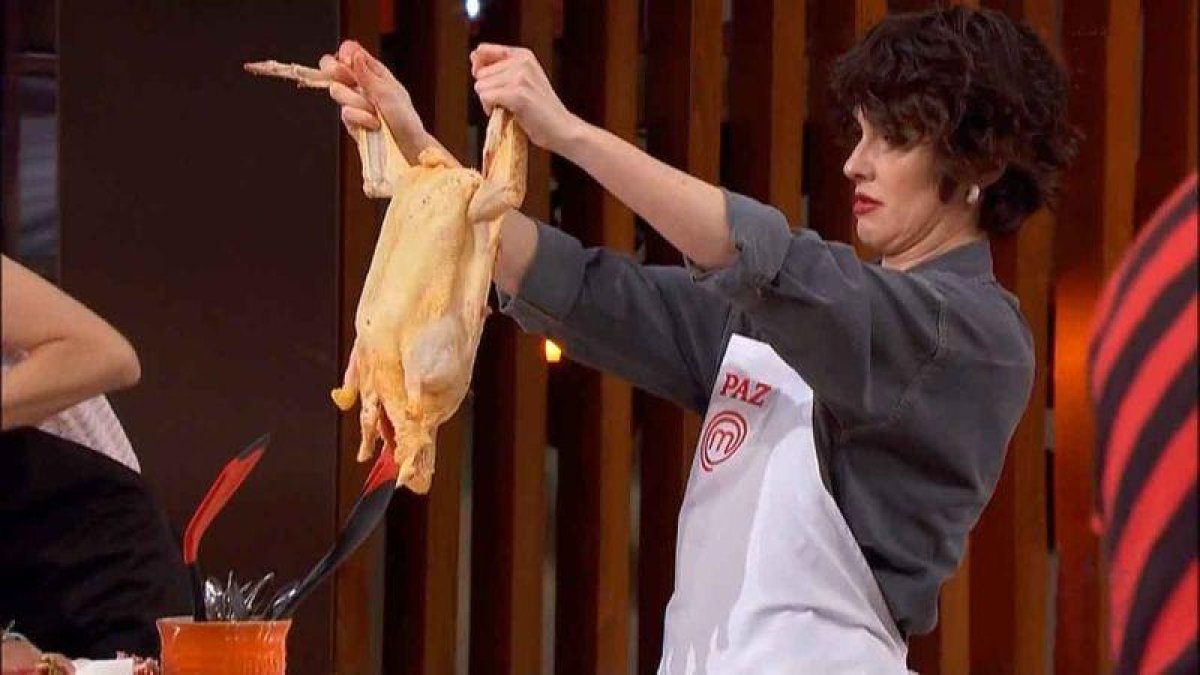 El pato de Paz Vega (Masterchef, TVE-1).-EL PERIÓDICO