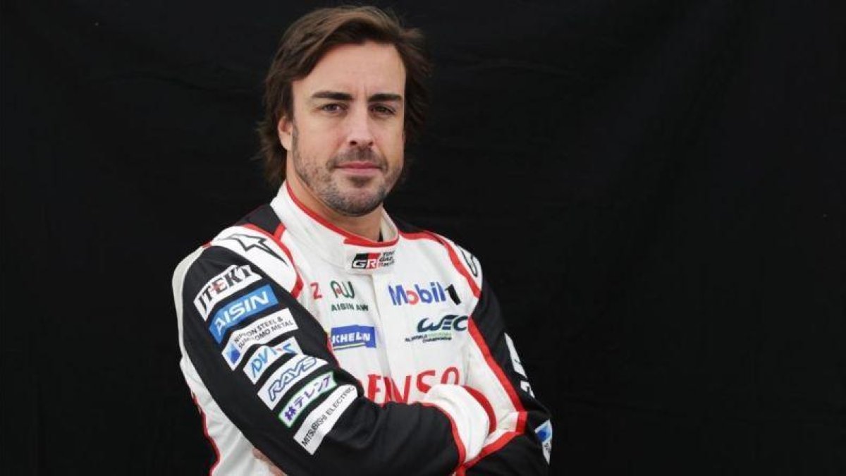Fernando Alonso, en su última aparición en el Mundial de resistencia con el equipo Toyota.-GETTY / JAMES MOY