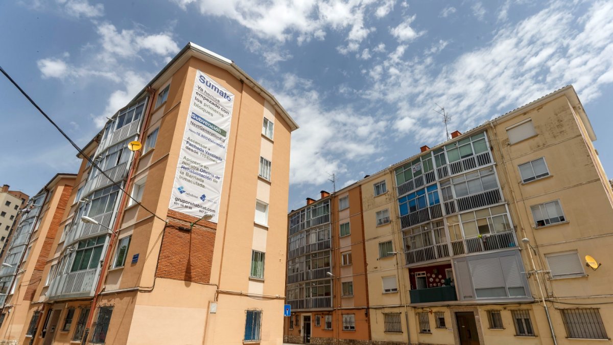 Imagen de viviendas en la zona de Barriada Inmaculada. SANTI OTERO