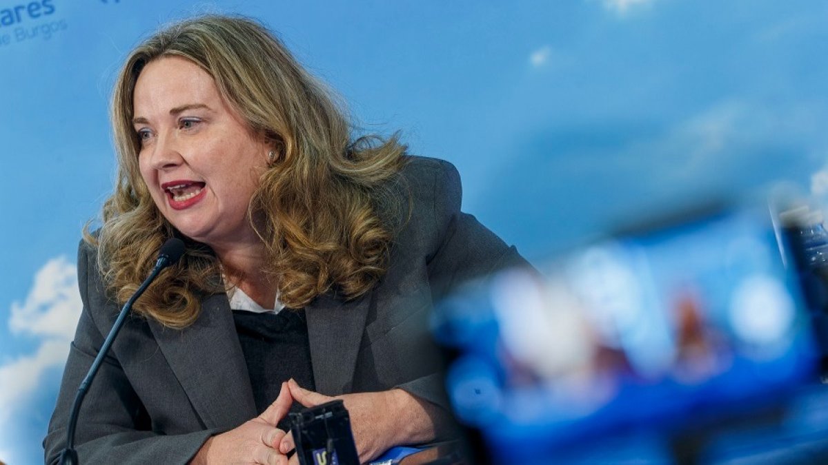 Cristina Ayala, candidata del PP a la Alcaldía de Burgos. ECB