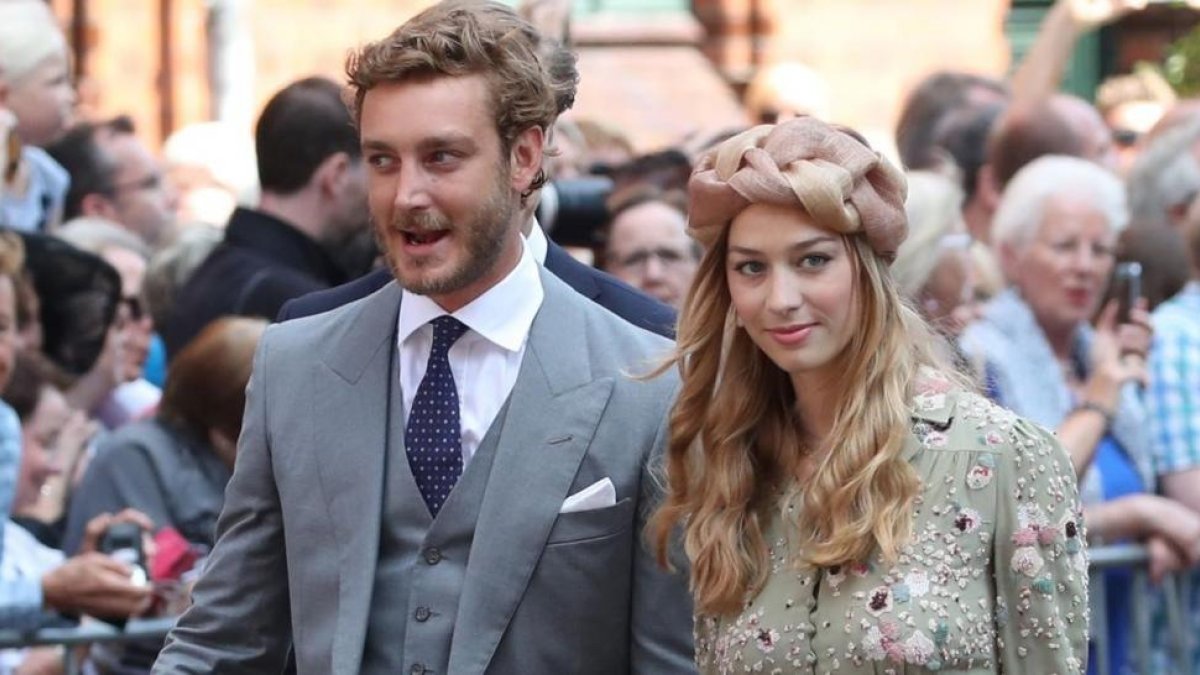 Beatrice Borromeo y Pierre Casiraghi, el pasado 8 de julio.-AFP / RONNY HARTMANN