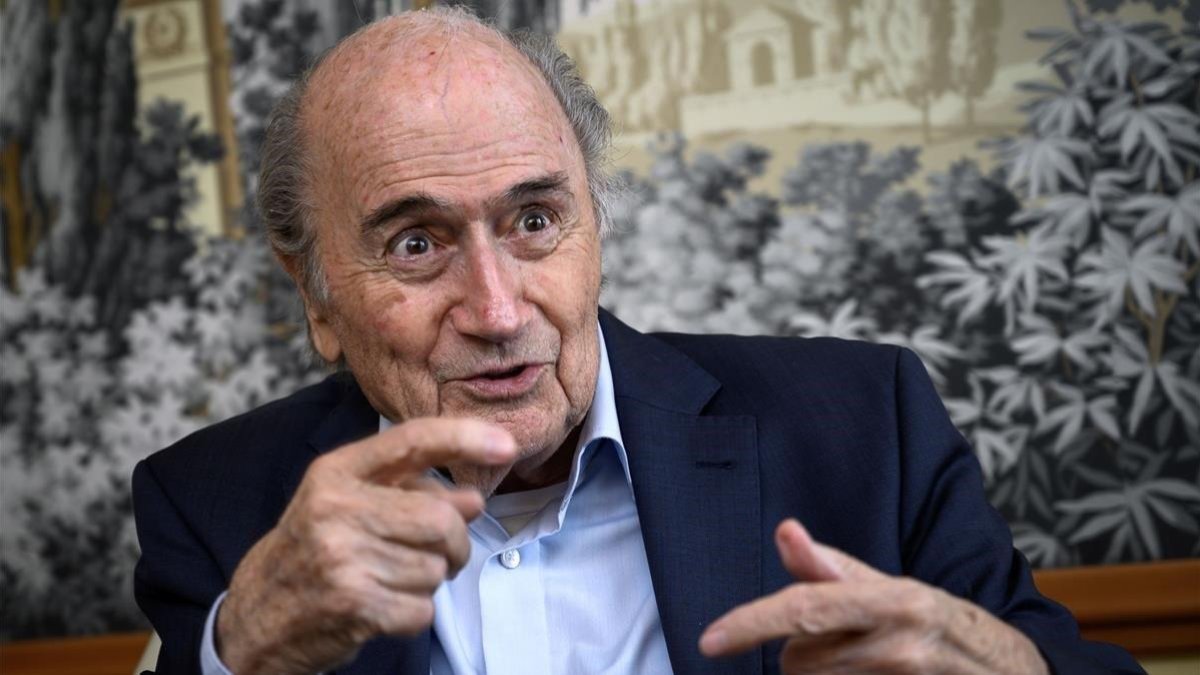 Sepp Blatter, en Zúrich en mayo de este 2019.-