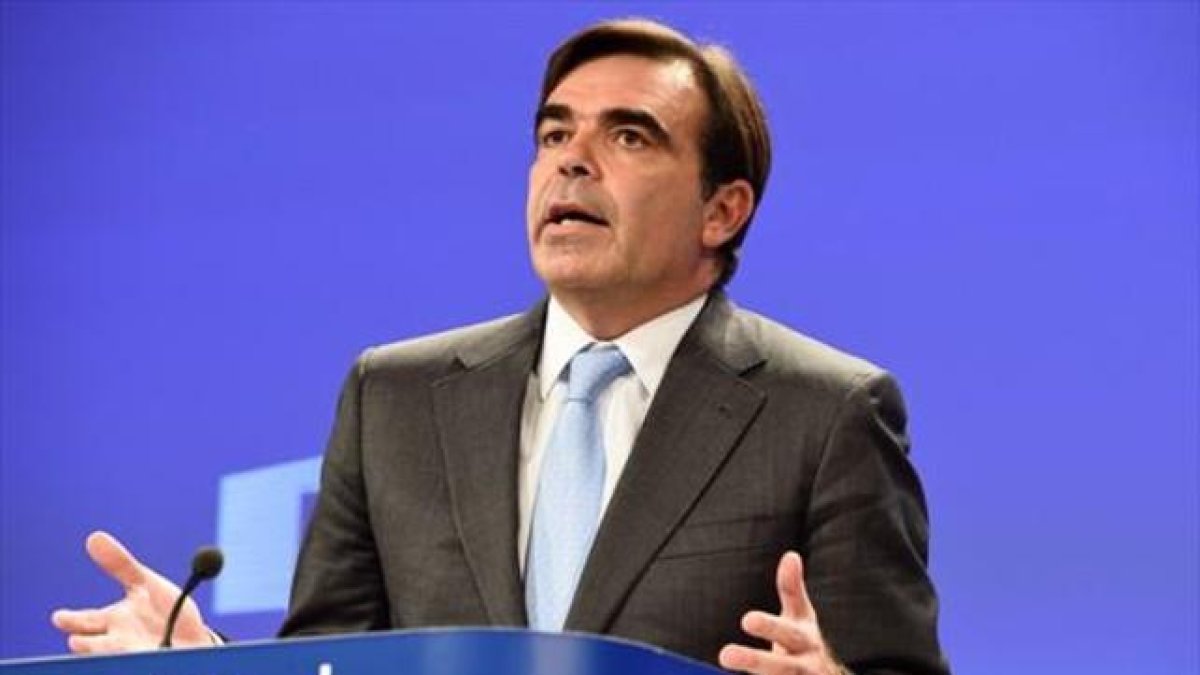 El portavoz de la Comisión Europea, Margaritis Schinas.-