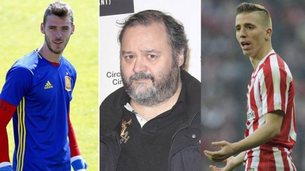 De Gea, Torbe y Muniain.-