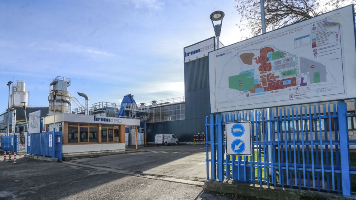 Instalaciones de Kronospan en Castañares. ISRAEL L. MURILLO