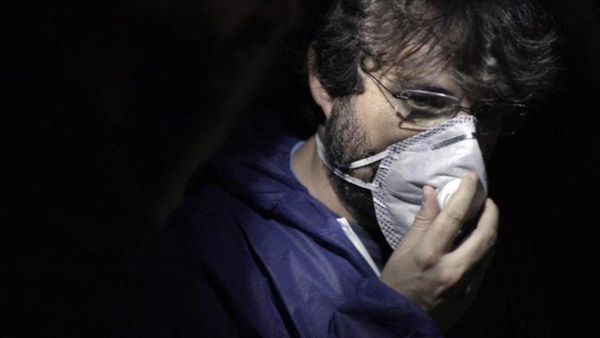 Jordi Évole, en el programa de Salvados sobre la industria porcina española.-ATRESMEDIA