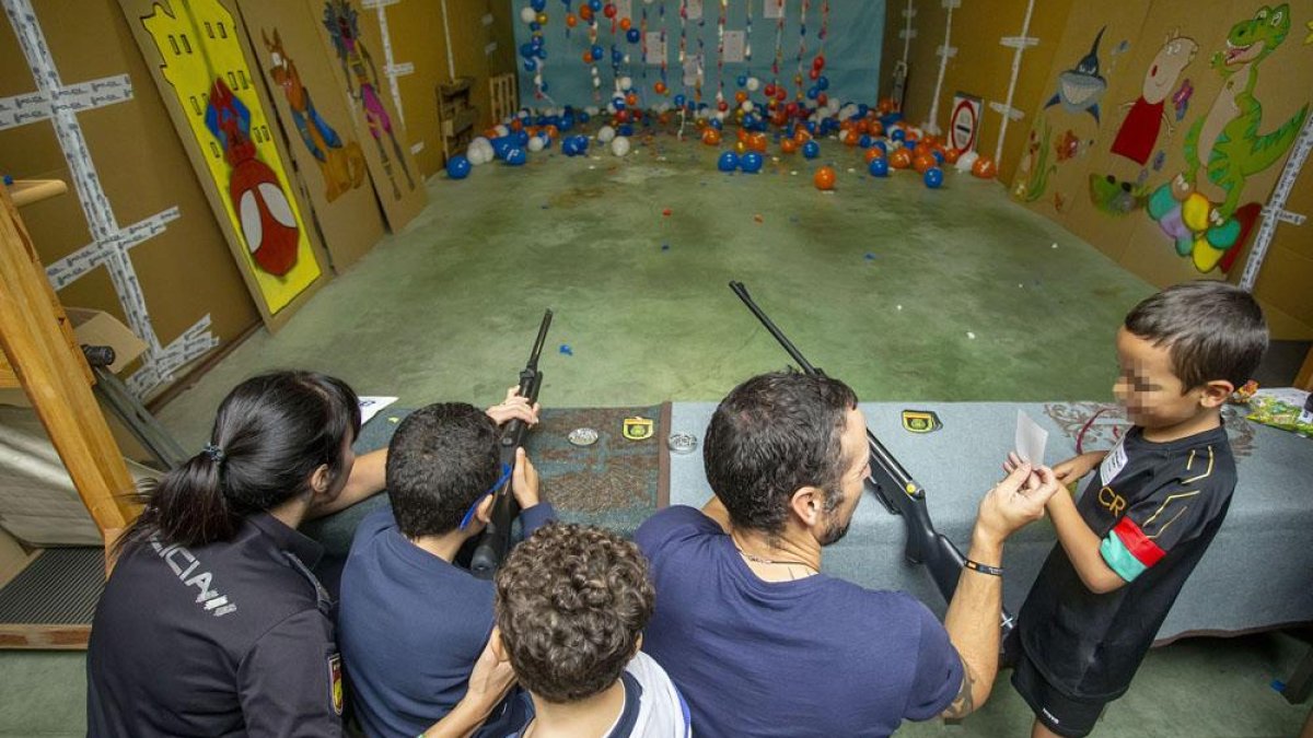 Imagen de una galería preparada para la ocasión.-SANTI OTERO