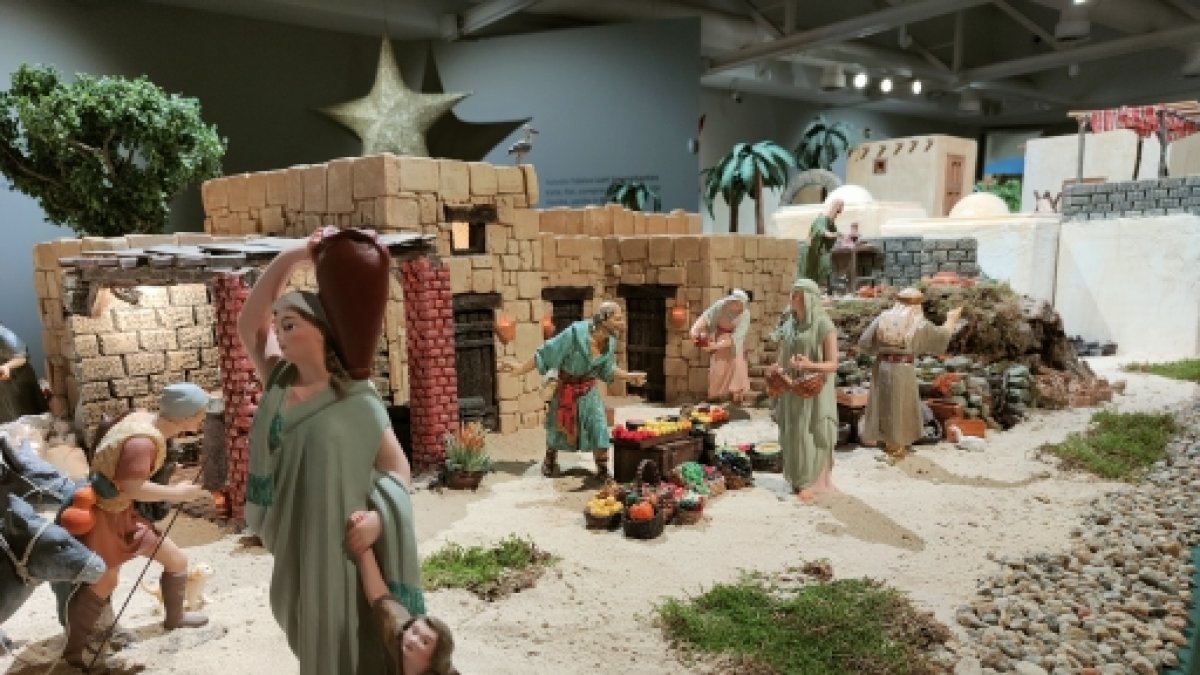 Parte del Belén Monumental de Fundación Círculo. ECB