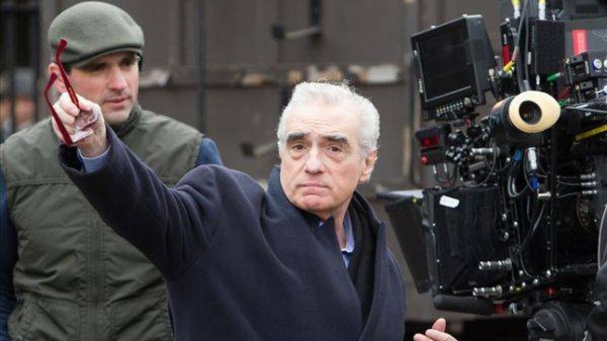 Martin Scorsese, durante el rodaje de la película 'Hugo'.-Foto: AP / JAAP BUITENDIJK