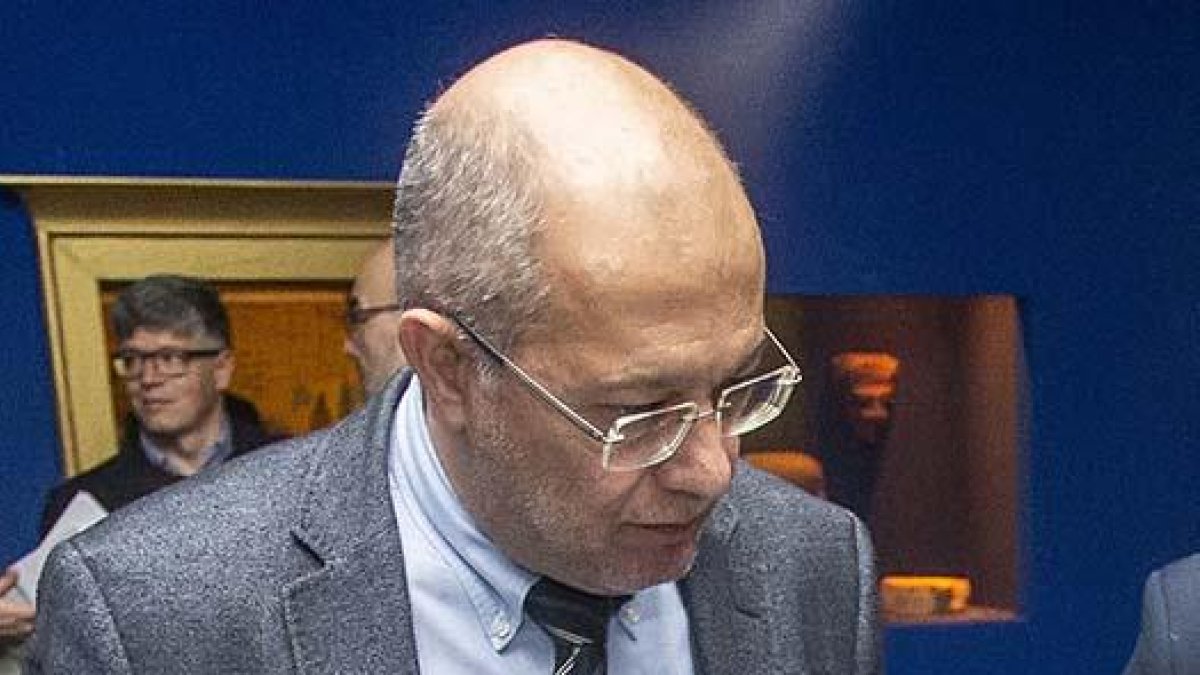 Francisco Igea, ayer, en Burgos.-SANTI OTERO