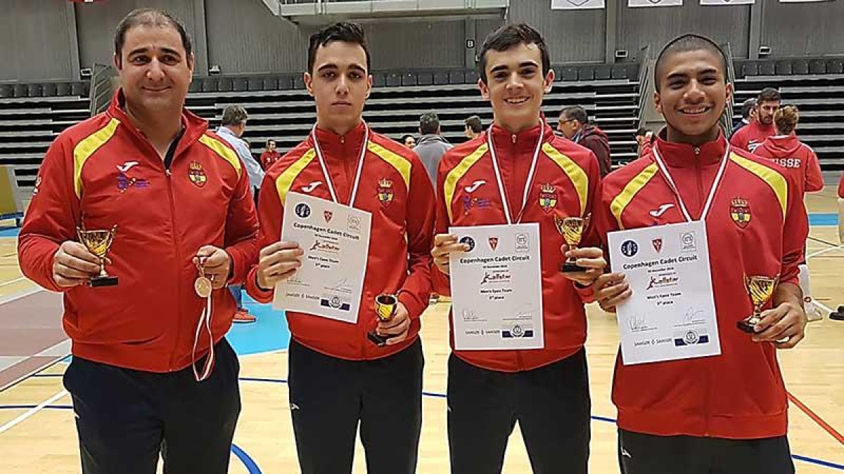 Carlos Zayas capitaneó un equipo formado por Diego López, Javier de los Mozos y Miguel Ángel Chuzón-ECB