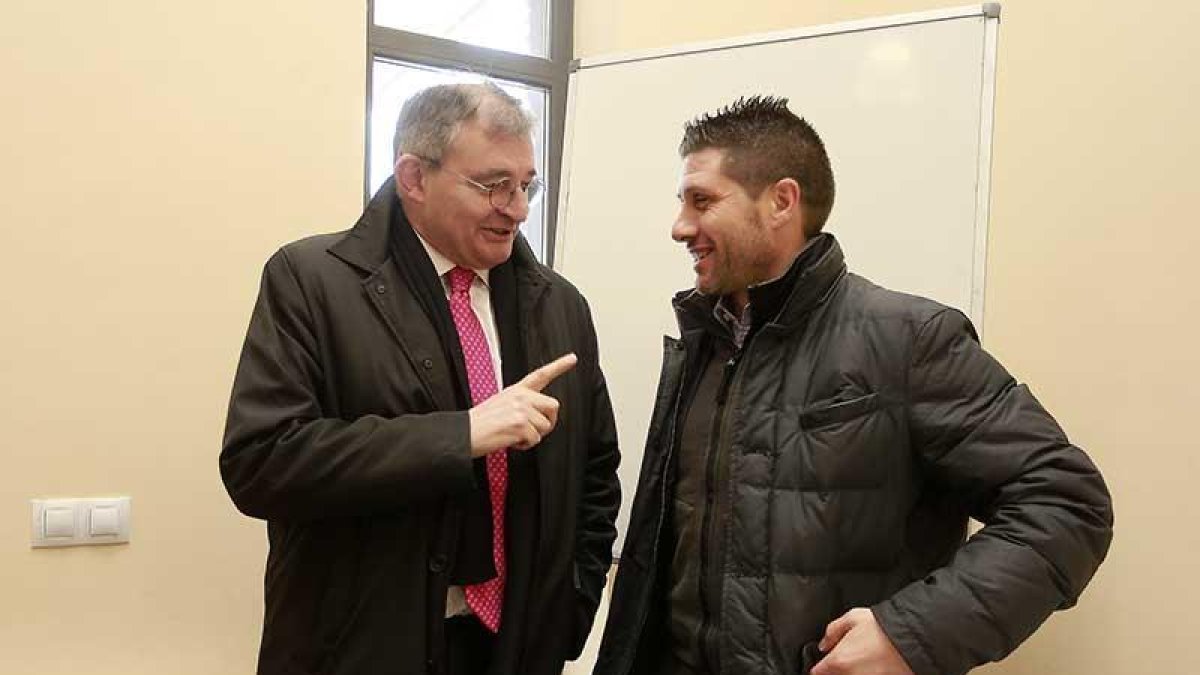 Miguel Ángel Pascual y Nacho Fernández.-RAÚL G. OCHOA