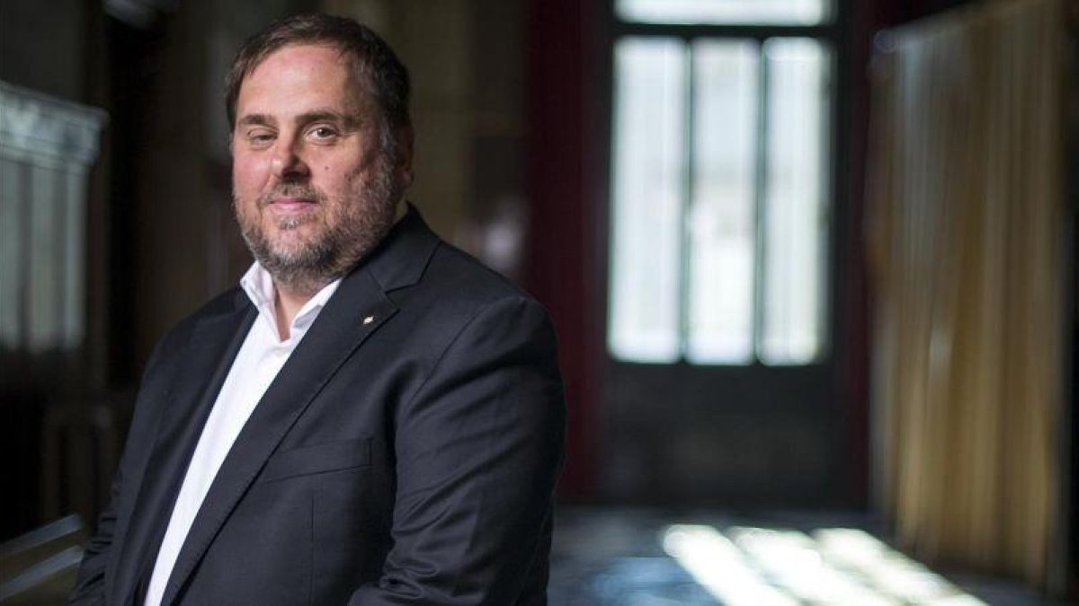 Oriol Junqueras en una imagen de archivo.-JORDI COTRINA