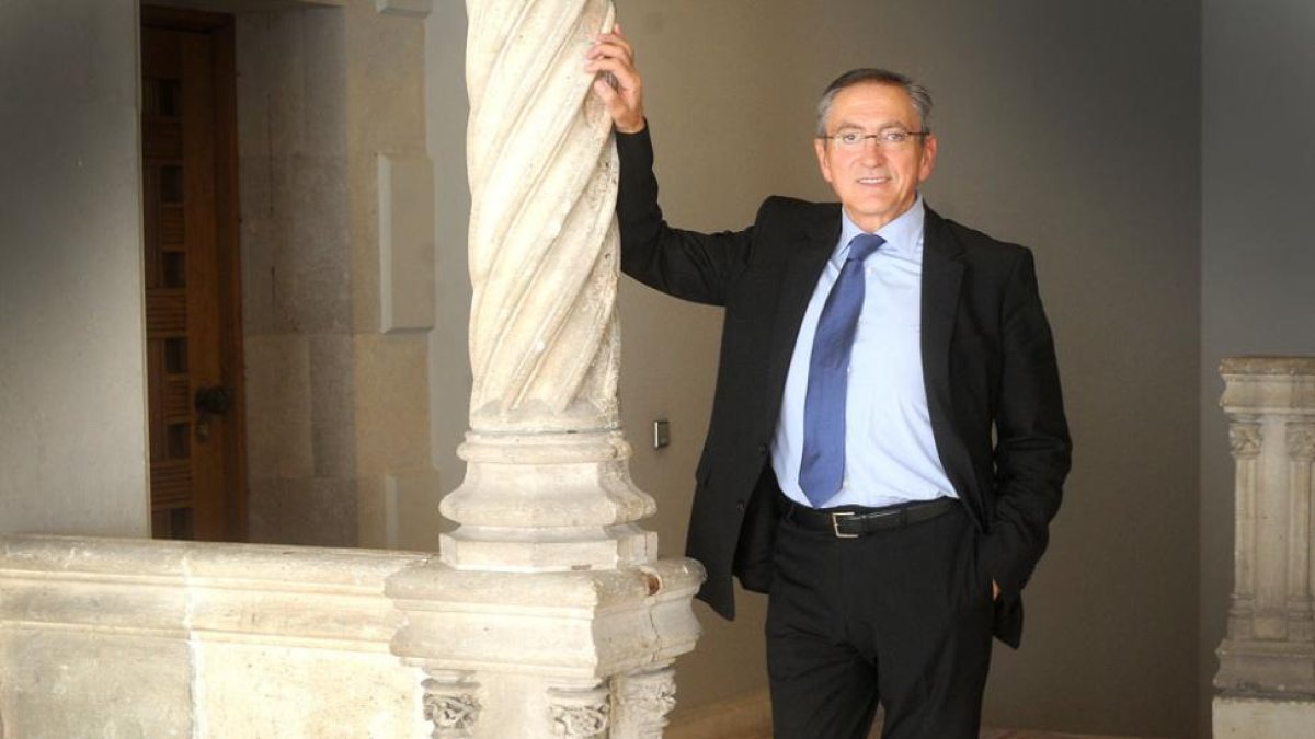 Ginés Clemente, presidente de Fundación Caja de Burgos-ISRAEL L. MURILLO