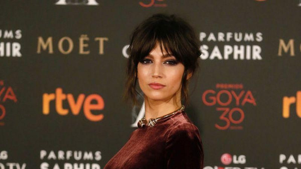 Ursula Corberó, el pasado febrero, en la gala de los Goya.-EFE / JUANJO MARTIN