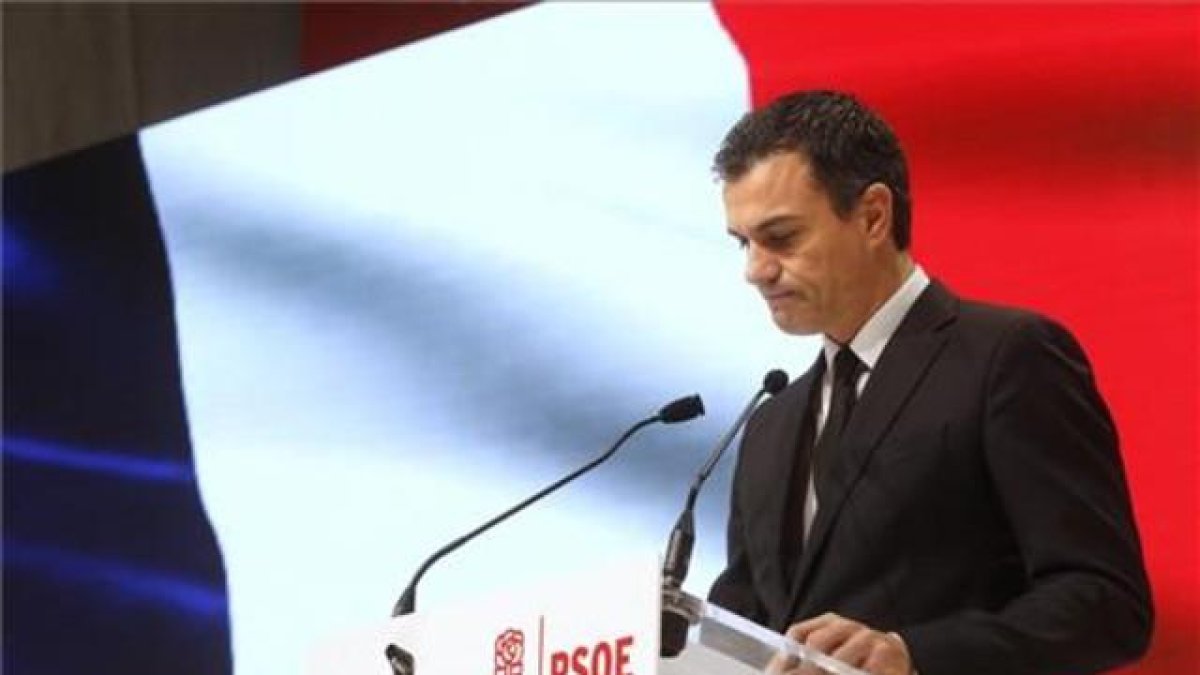 El secretario general del PSOE, Pedro Sánchez.-EFE / KIKO HUESCA