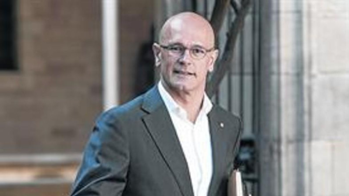 El 'conseller' de Exteriors de la Generalitat, Raül Romeva.-FERRAN SENDRA