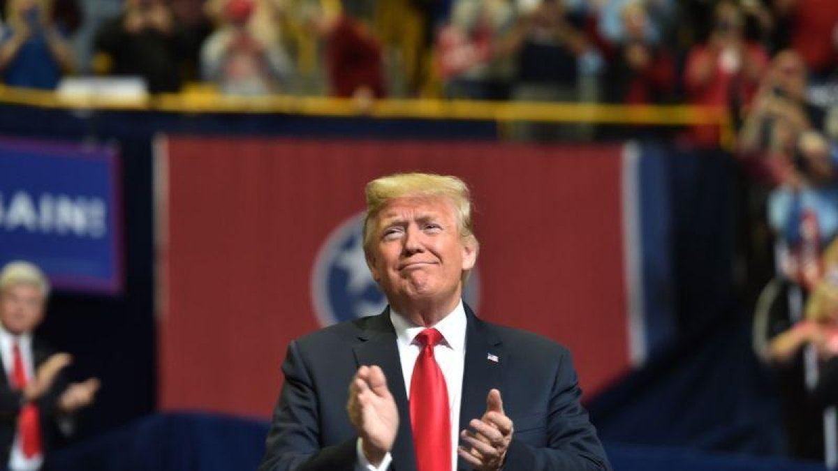 Donald Trump.-AFP