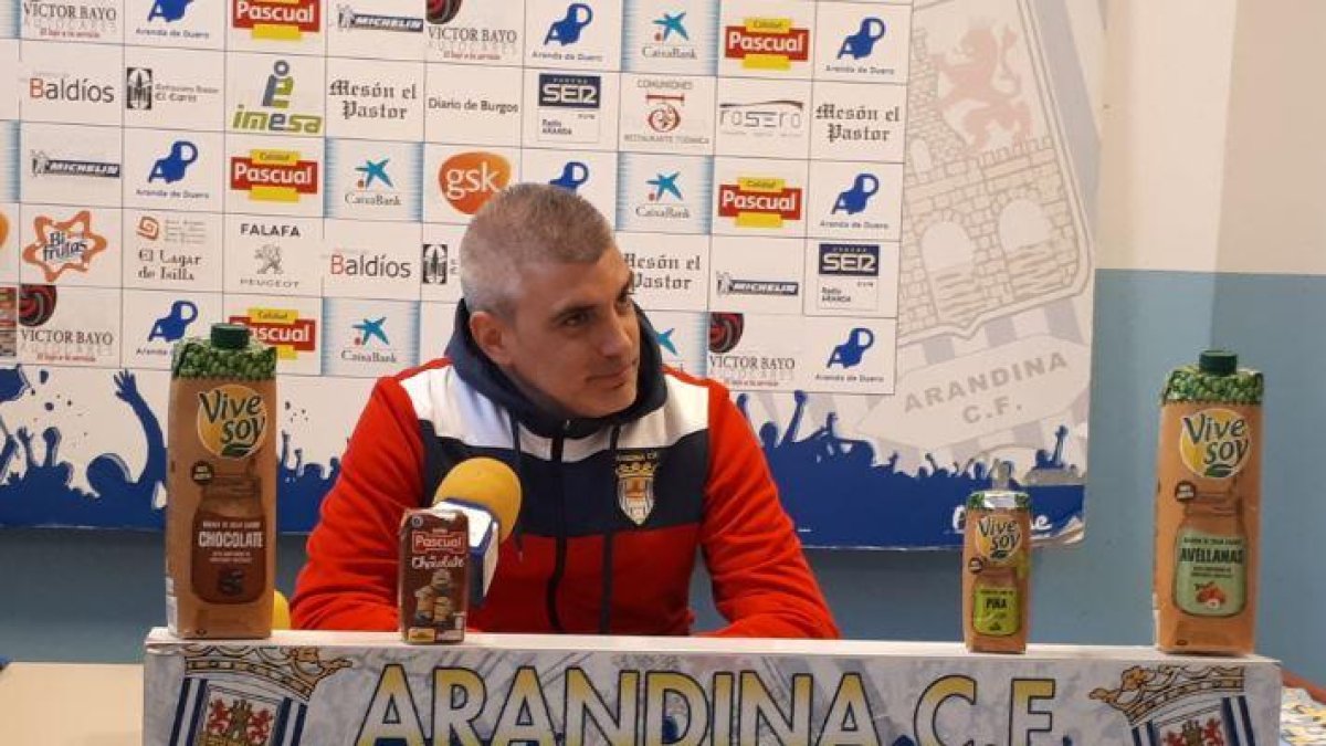 Javier Álvarez de los Mozos durante una rueda de prensa.-