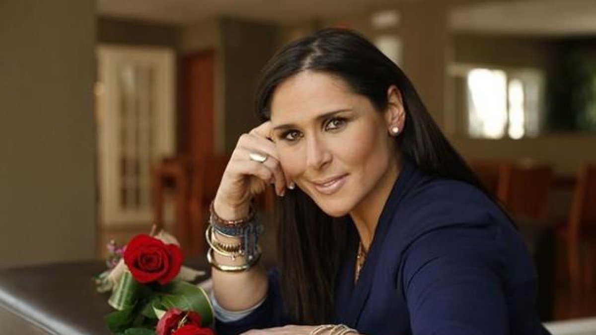 La cantante Rosa López.-