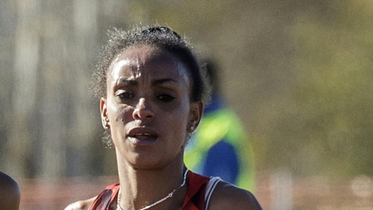 Gebre, en acción durante el Cross de Atapuerca de 2015.-SANTI OTERO