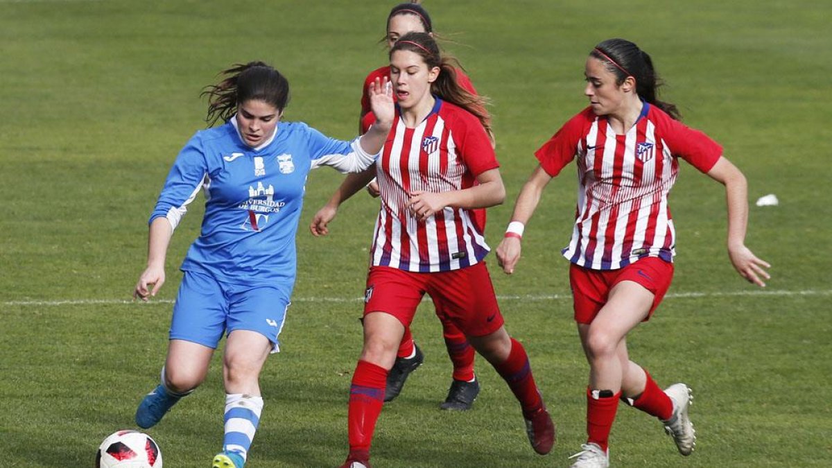El combinado burgalés fue a remolque en el marcador desde el minuto 2 del choque-Santi Otero