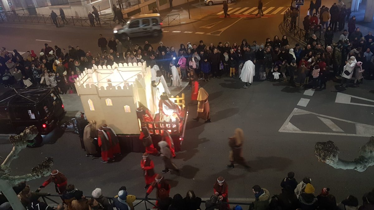Imagen de la cabalgata de Aranda de Duero