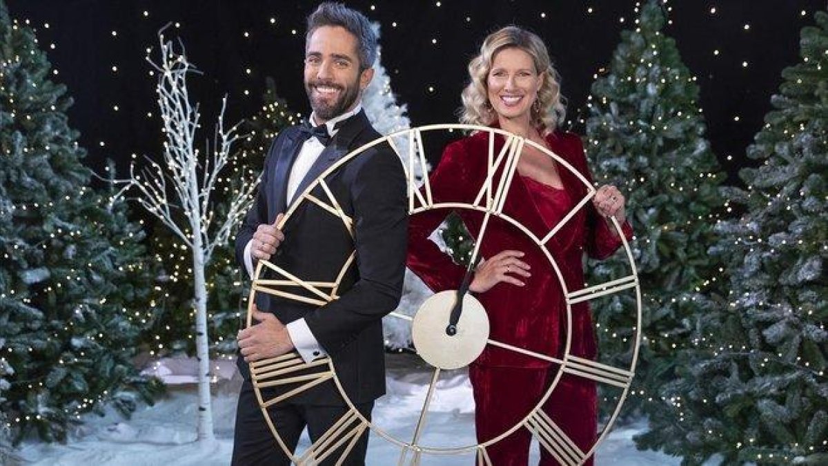 Anne Igartiburu y Roberto Leal, en TVE-1.-