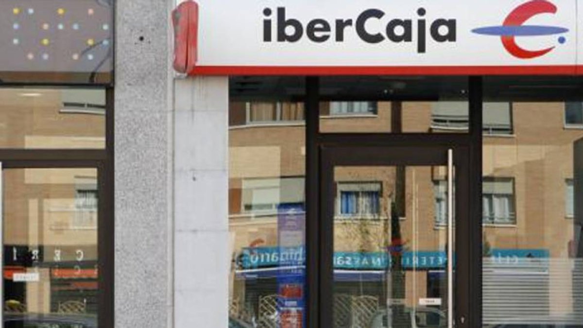 Imagen de una sucursal de Ibercaja