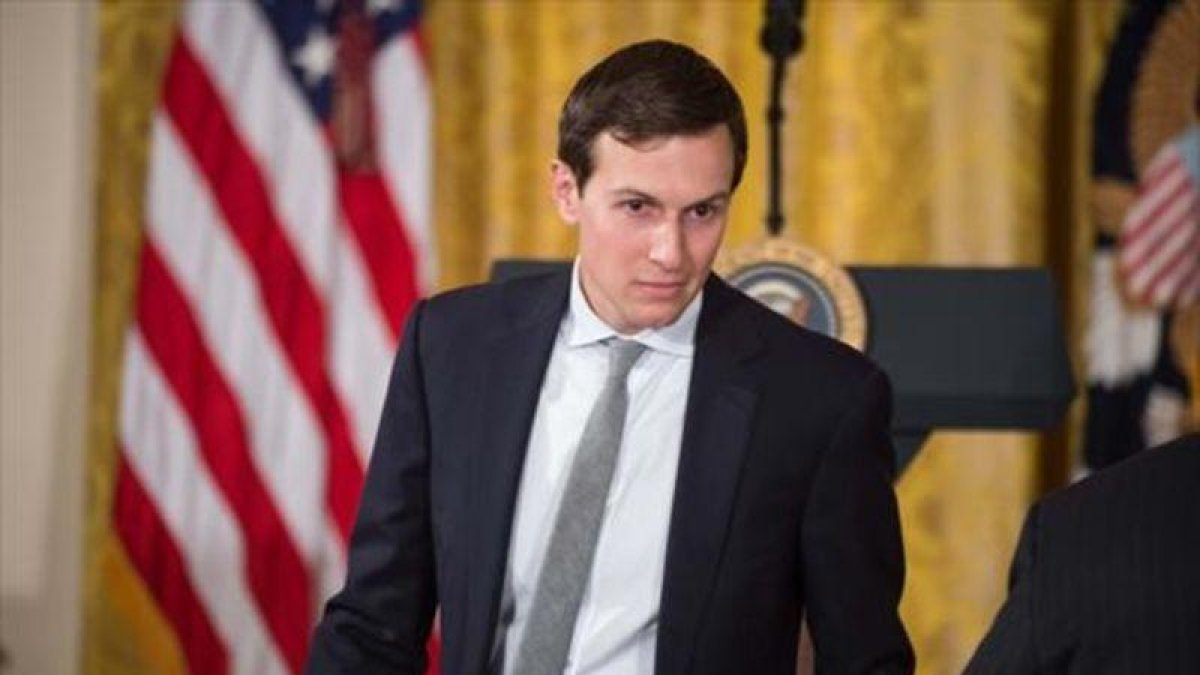 Jared Kushner, en la Casa Blanca, el pasado mes de febrero.-AFP / NICHOLAS KAMM