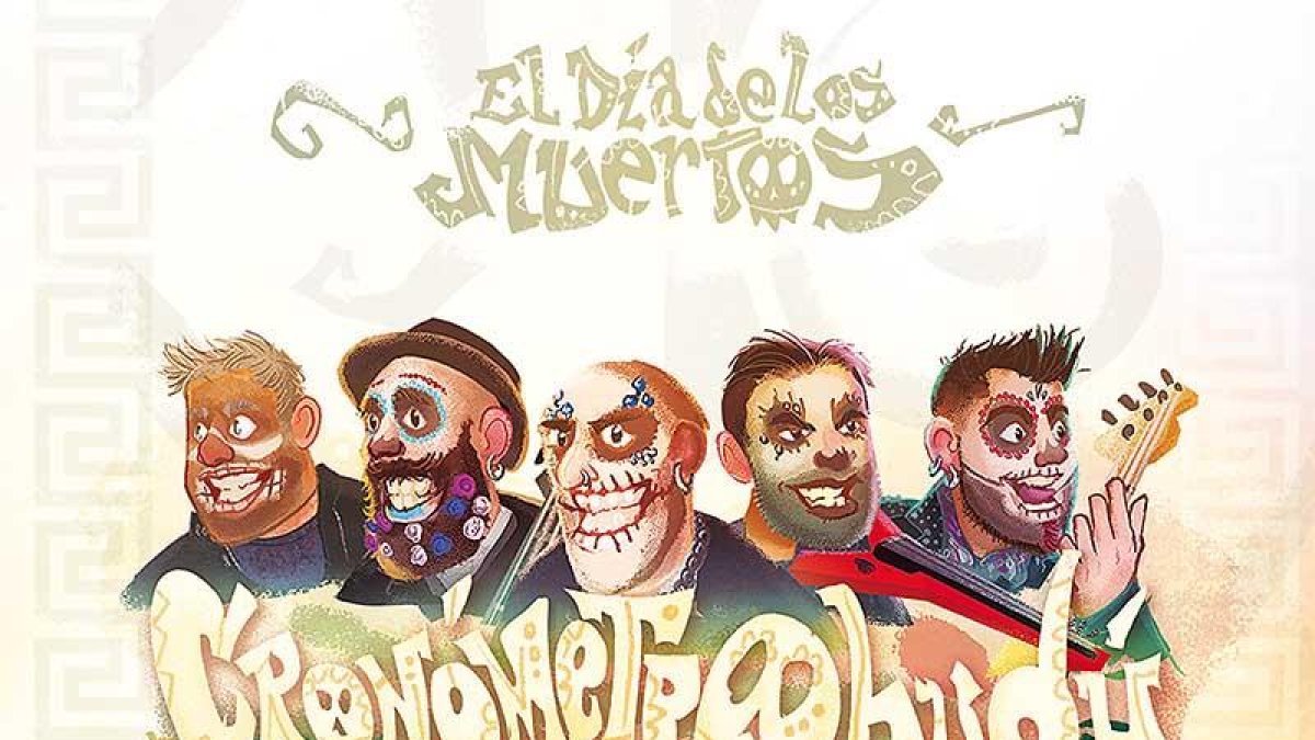 Portada realizada expresamente para la canción ‘El día de los muertos’.-