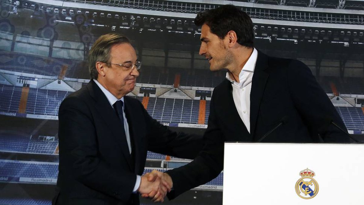 El presidente del Madrid despide oficialmente al capitán y& 