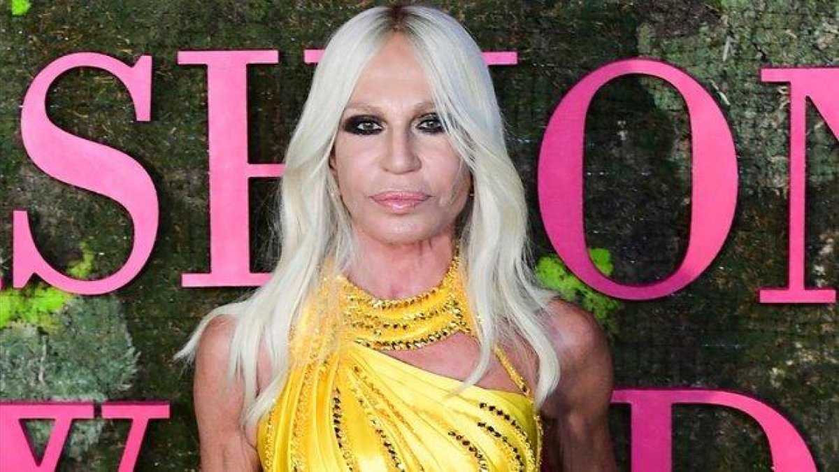 Donatella Versace-AFP / MIGUEL MEDINA