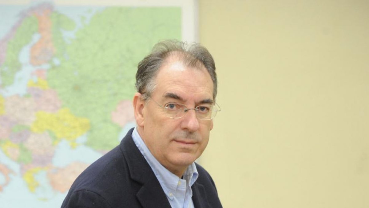 Miguel Ángel Benavente, presidente del CB Tizona.-ISRAEL L. MURILLO