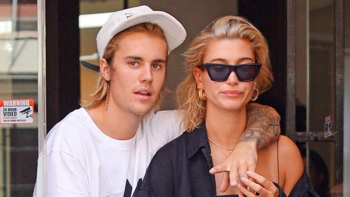 Justin Bieber y Hailey Baldwin, el año pasado en Nueva York.-ARCHIVO