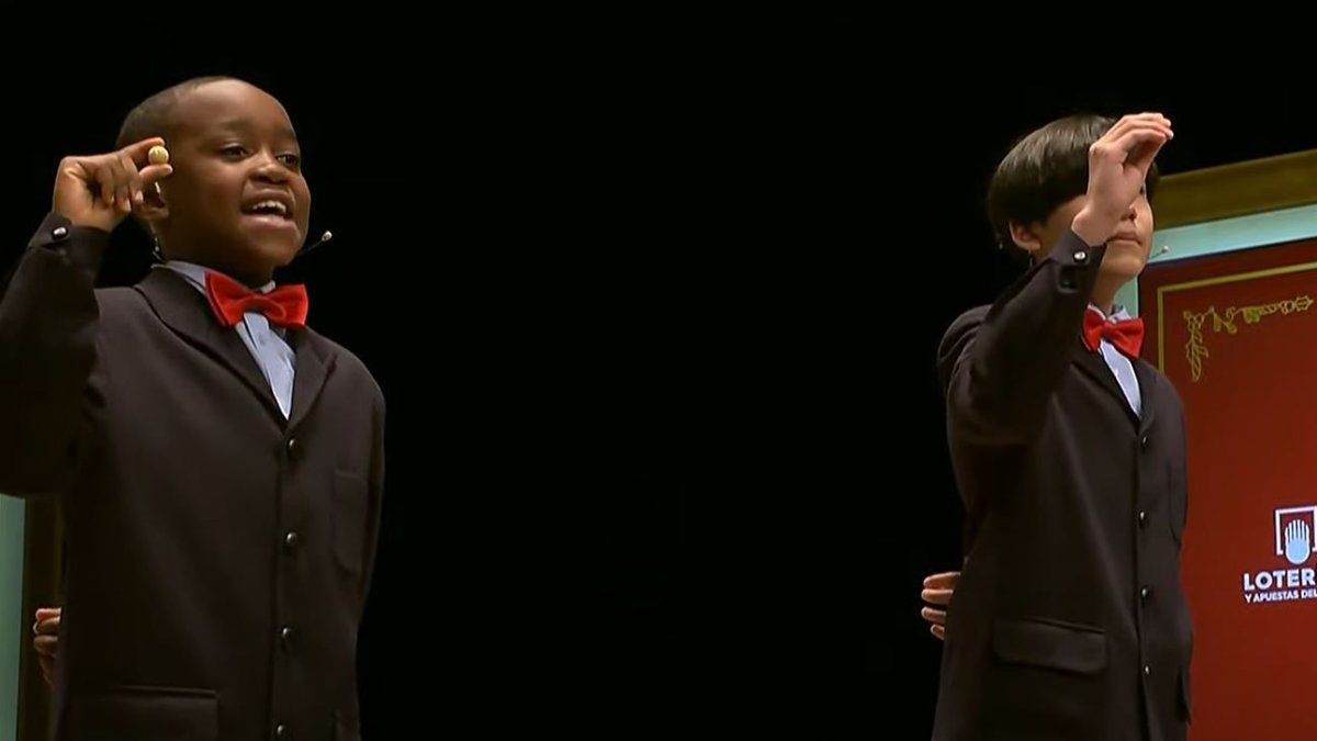 Premio El Gordo 05490 Loteria Navidad 2022 San Ildefonso