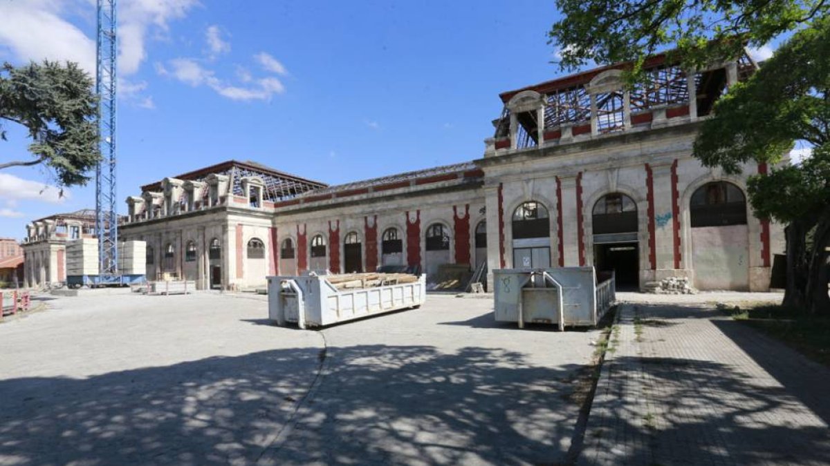 Imagen de la vieja estación de trenes.-ISRAEL L. MURILLO