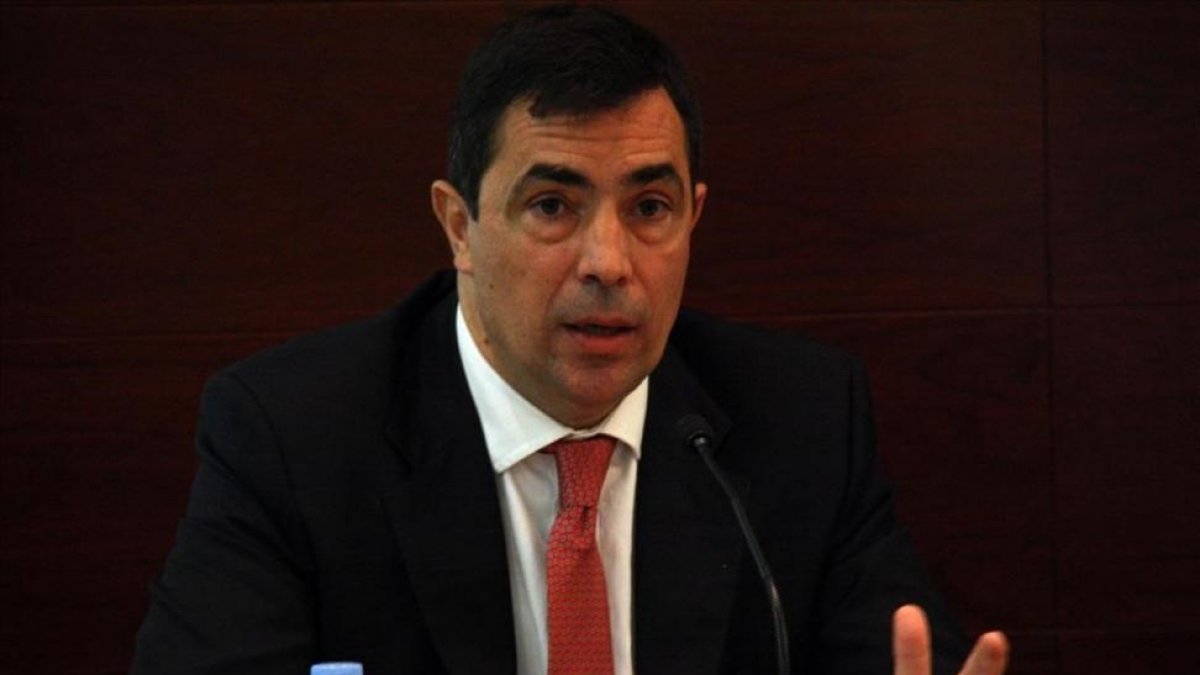 Pere Soler, en una comparecencia en el Parlament.-ACN