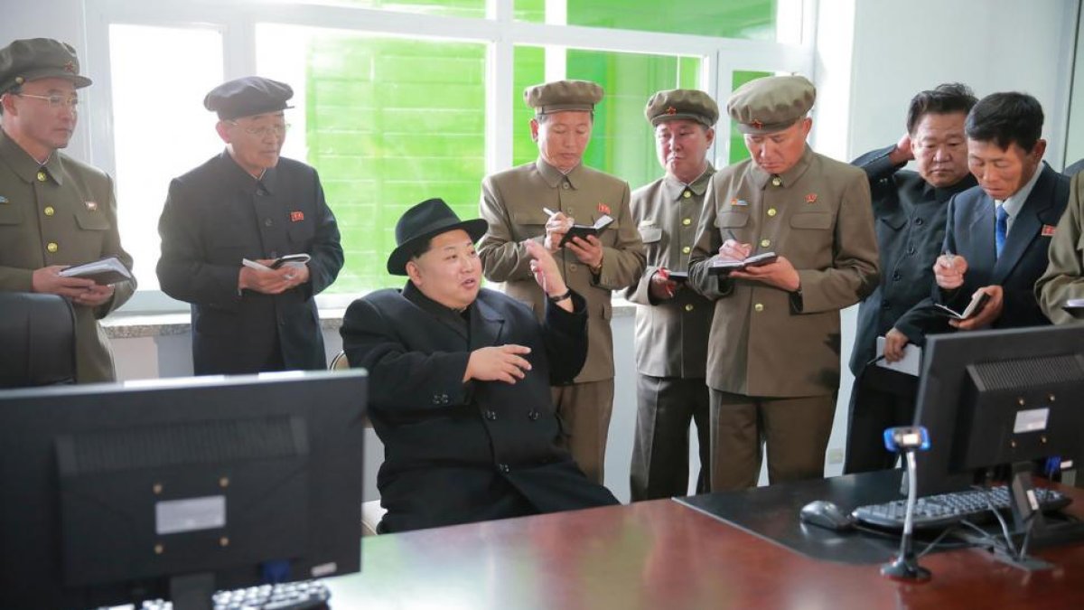 Kim Jong-Un, en una foto de archivo.-AFP / KCNA
