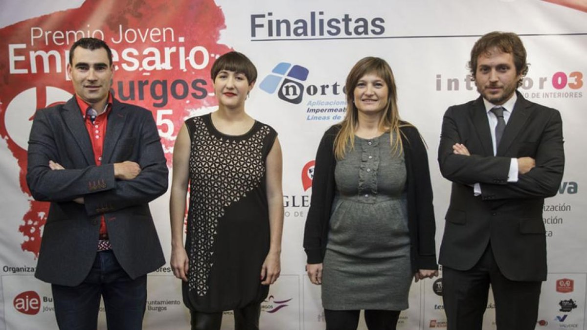 (De izq. a dch), los cuatro seleccionados: Jorge Bermejo, Florencia Liubich, Patricia Hermosilla y Eduardo Cerdá.-SANTI OTERO
