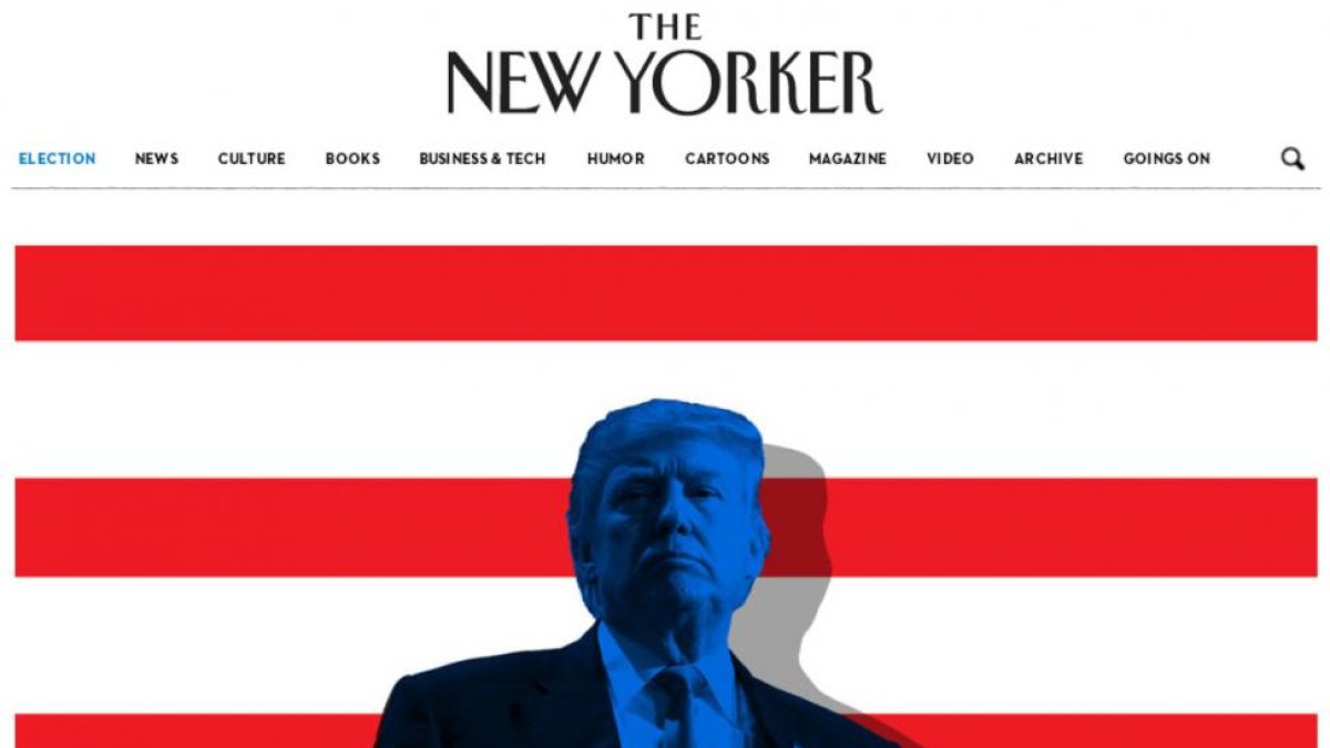 Portada del 'The New Yorker' tras la victoria de Donald Trump: 'Una tragedia americana'.-