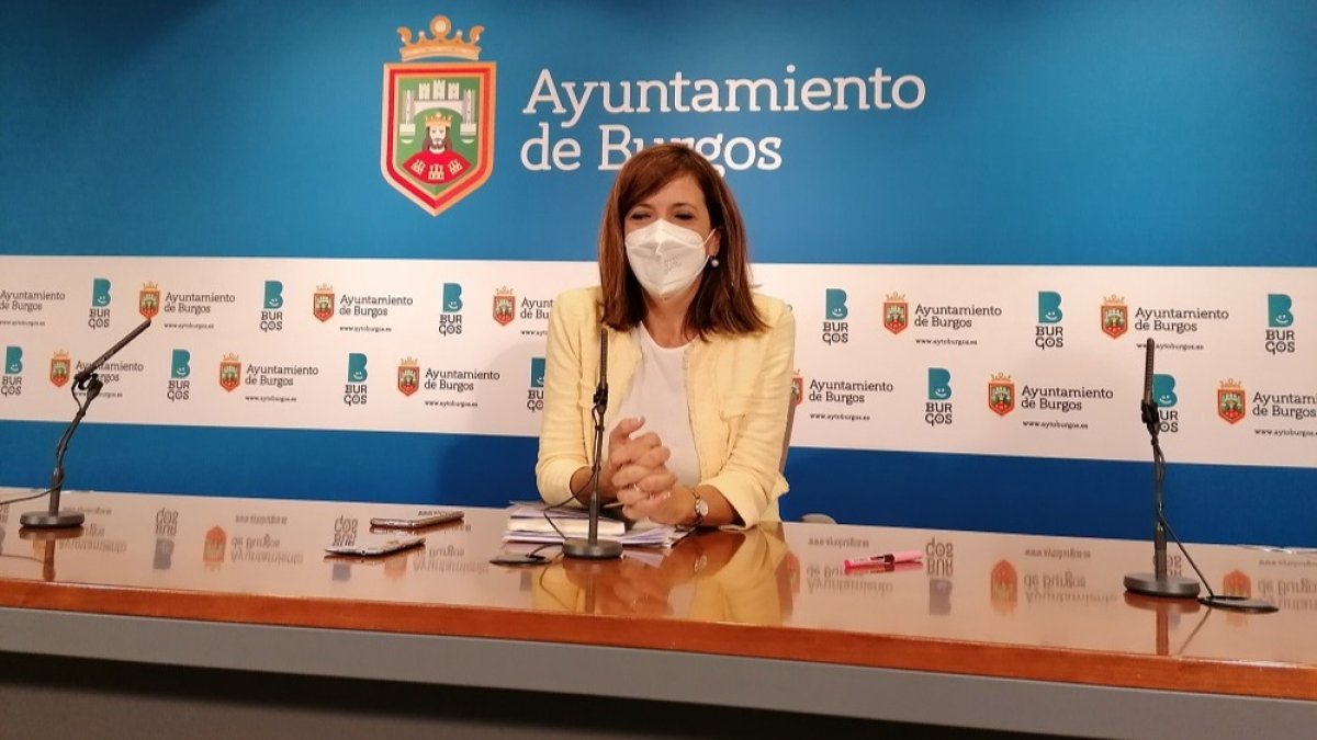La vicealcaldesa de Burgos, Nuria Barrio. D.S.M.