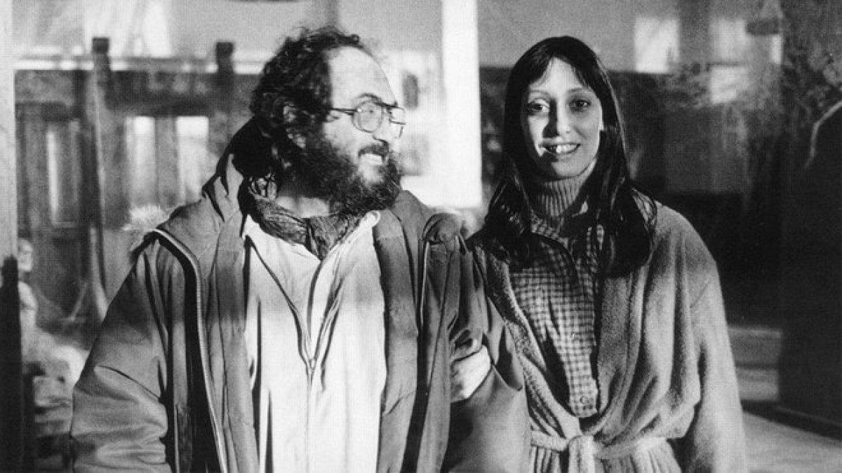 Stanley Kubrick y Shelley Duvall, en el rodaje de El resplandor-EL PERIÓDICO