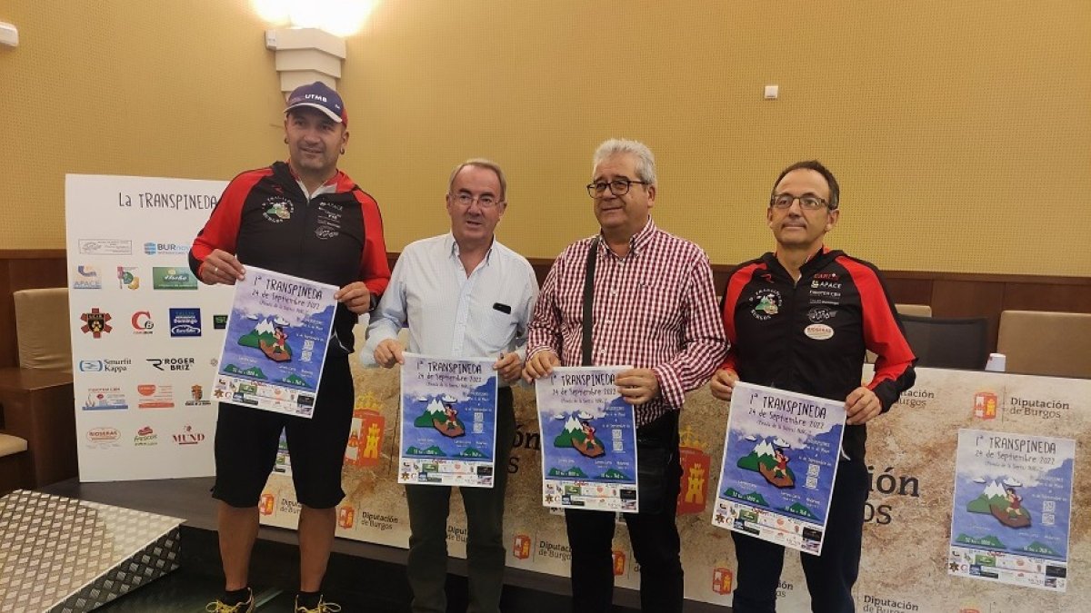 Presentación de Transpineda, prueba de trail running por las montañas más altas de Burgos. D. S. M.